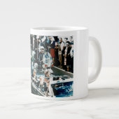 自動車パレードダラスのJohn F Kennedyそしてジャッキー ジャンボコーヒーマグカップ (正面右)