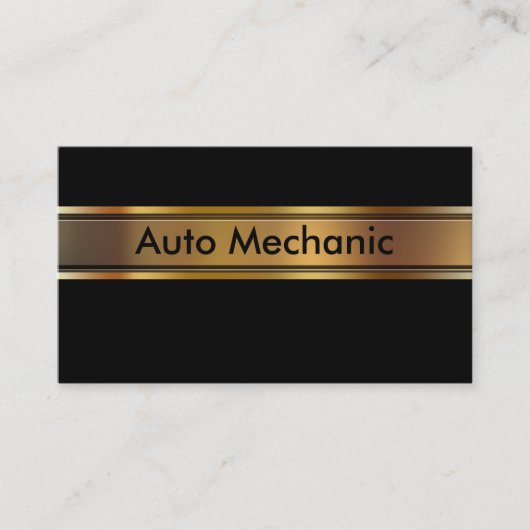 自動車ビジネスカード 名刺 (正面)