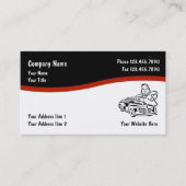 自動車ビジネスカード 名刺 (正面)