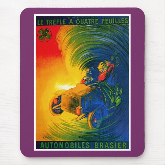 自動車ブラジエ マウスパッド (正面)