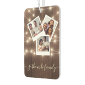 自動車ベビーデザインあなた自身の家族の写真エア カーエアーフレッシュナー (左)