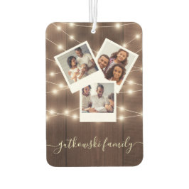 自動車ベビーデザインあなた自身の家族の写真エア カーエアーフレッシュナー