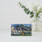 自動車ホームビジネスカーパーソナライズされたド 名刺 (スタンド正面)