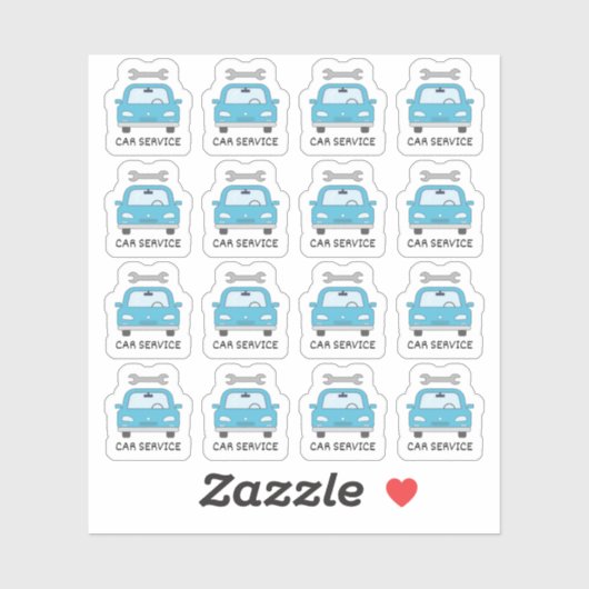 自動車メンテナンストラッカー・リマインダープランナー シール (シート)