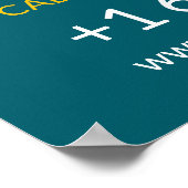 自動車レンタルサービスカスタムポスター ポスター (角)