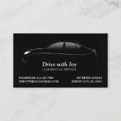 自動車レンタル名刺 名刺 (正面)
