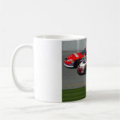 自動車レース コーヒーマグカップ (左)