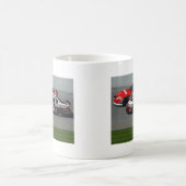 自動車レース コーヒーマグカップ (中央)