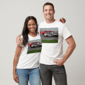 自動車レース Tシャツ (ユニセックス)