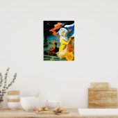 自動車ロシアの～ヴィンテージ自動車Ad ポスター (キッチン)