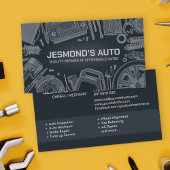 自動車両修理 – 整備士 名刺