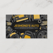 自動車両修理 – 整備士 名刺 (正面)