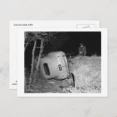 自動車事故、1951年ヴィンテージ ポストカード (正面/裏面)