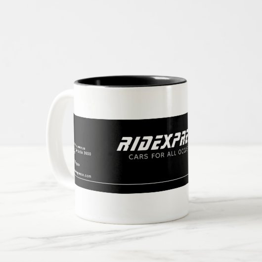 自動車事業 ツートーンマグカップ (正面左)