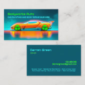 自動車体修理 名刺 (正面/裏面)