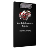 自動車保険の損害賠償解決係員 クリップボード (右)