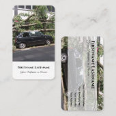 自動車保険ブローカーの政策ディーラーのポリシーブローカー 名刺 (正面/裏面)