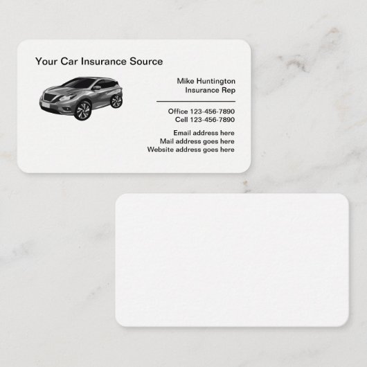 自動車保険プロフェッショナル代理店 名刺