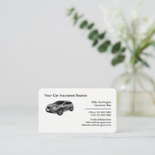 自動車保険プロフェッショナル代理店 名刺 (スタンド正面)