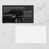 自動車保険代表 名刺 (正面/裏面)