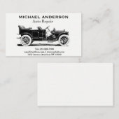 自動車修理および自動車ディーラー 名刺 (正面/裏面)