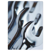 自動車修理のテーマビジネスクリップボード クリップボード (裏面)