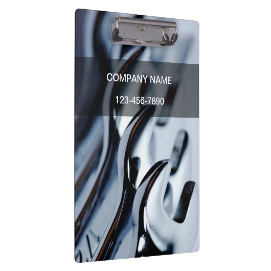 自動車修理のテーマビジネスクリップボード クリップボード (右)