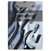 自動車修理のテーマビジネスクリップボード クリップボード (正面)