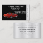 自動車修理の名刺 名刺 (正面/裏面)