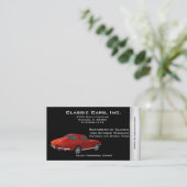 自動車修理の名刺 名刺 (スタンド正面)