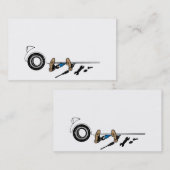 自動車修理の名刺 名刺 (正面/裏面)