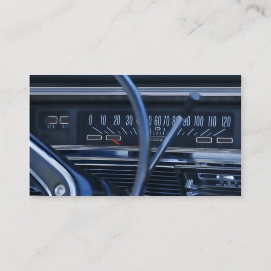 自動車修理の名刺 名刺 (裏面)