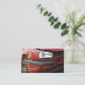 自動車修理の名刺 名刺 (スタンド正面)