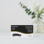 自動車修理の名刺 名刺 (スタンド正面)