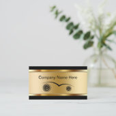 自動車修理の名刺 名刺 (スタンド正面)