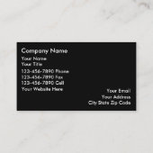 自動車修理の名刺 名刺 (裏面)