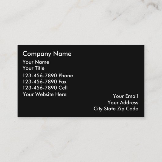 自動車修理の名刺 名刺 (裏面)