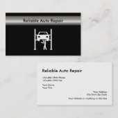 自動車修理の名刺 名刺 (正面/裏面)