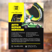 自動車修理サービス ウィンドウサイン (シート2)