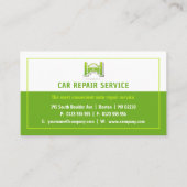 自動車修理サービス |プロフェッショナル 名刺 (正面)
