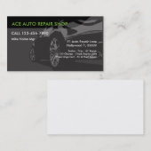 自動車修理サービス 名刺 (正面/裏面)