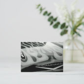 自動車修理ビジネス 名刺 (スタンド正面)