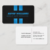 自動車修理ブラックメタルの詳細車の化 名刺 (正面/裏面)