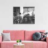 自動車修理工場， 1919 キャンバスプリント (インサイチュ (リビング))