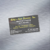 自動車修理整備士テンプレート マグネット名刺 (インサイチュ)