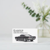 自動車修理 名刺 (スタンド正面)