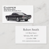 自動車修理 名刺 (正面/裏面)