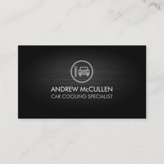 自動車冷房専門車エアコン 名刺 (正面)
