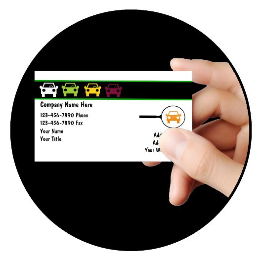 自動車名刺 名刺