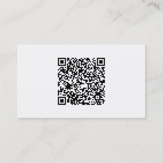 自動車商クールモダン業モノグラムの 名刺 (裏面)